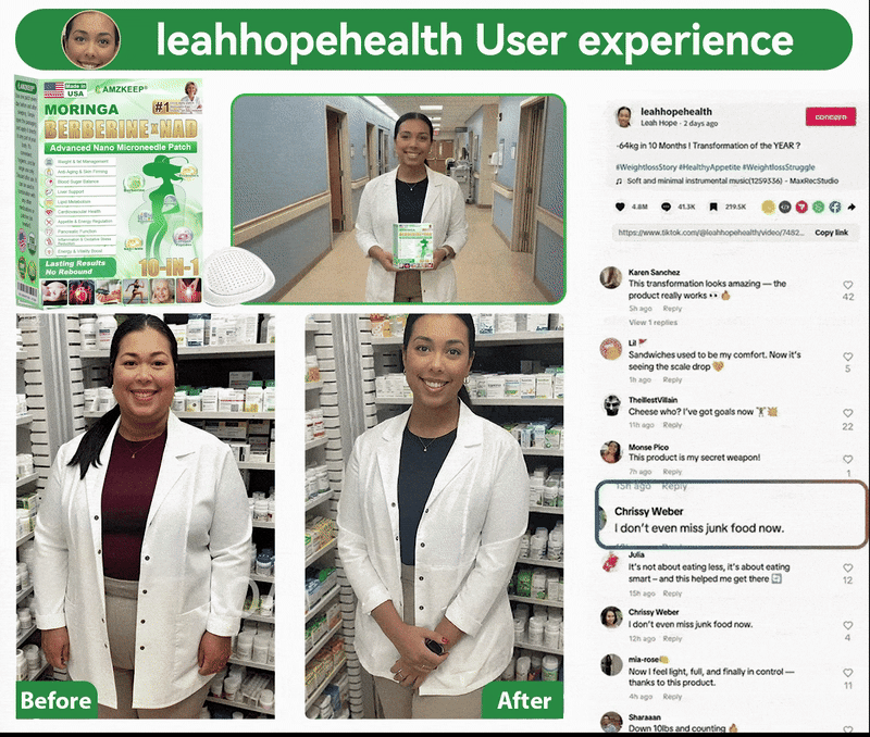 🧑‍⚕️🇺🇸 𝙊𝒇𝒇𝒊𝒄𝒊𝒂𝒍 𝚄𝚂 𝚂𝚝𝚘𝚛𝚎 | 🩺 𝙰𝙼𝚉𝙺𝙴𝙴𝙿® 𝙼𝚘𝚛𝚒𝚗𝚐𝚊 · 𝙱𝚎𝚛𝚋𝚎𝚛𝚒𝚗𝚎 × 𝙽𝙰𝙳+ 10-𝚒𝚗-1 𝙽𝚊𝚗𝚘 𝙼𝚒𝚌𝚛𝚘𝚗𝚎𝚎𝚍𝚕𝚎 𝙿𝚊𝚝𝚌𝚑— 𝗢𝗻𝗰𝗲 𝗗𝗮𝗶𝗹𝘆, 𝙑𝙞𝙨𝙞𝙗𝙡𝙚 𝙍𝙚𝙨𝙪𝙡𝙩𝙨 𝗶𝗻 𝟳 𝗗𝗮𝘆𝘀