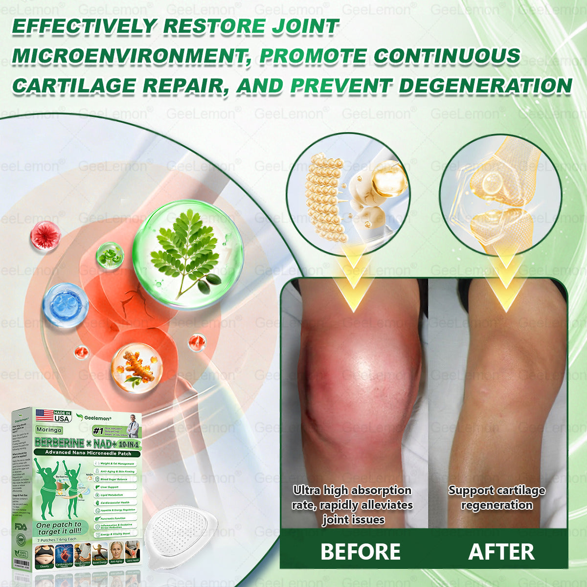 𝐀𝐌𝐙𝐊𝐄𝐄𝐏® 𝐌𝐨𝐫𝐢𝗻𝗴𝗮 · 𝐁𝐞𝐫𝐛𝗲𝗿𝗶𝗻𝗲 × 𝗡𝗔𝗗+ 𝟏𝟎 𝐢𝐧 𝟏 𝐀𝐝𝐯𝐚𝐧𝐜𝐞𝐝 𝗡𝗮𝗻𝗼 𝗠𝗶𝗰𝗿𝗼𝗻𝐞𝐞𝐝𝐥𝐞 𝐏𝐚𝐭𝗰𝗵(Just once a day, visible changes in 7 days) 🎉For obesity, cardiovascular health, diabetes, sleep apnea, thyroid gland, intestinal health, joint problems and more