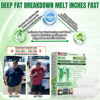 𝐀𝐌𝐙𝐊𝐄𝐄𝐏® 𝐌𝐨𝐫𝐢𝗻𝗴𝗮 · 𝐁𝐞𝐫𝐛𝗲𝗿𝗶𝗻𝗲 × 𝗡𝗔𝗗+ 𝟏𝟎 𝐢𝐧 𝟏 𝐀𝐝𝐯𝐚𝐧𝐜𝐞𝐝 𝗡𝗮𝗻𝗼 𝗠𝗶𝗰𝗿𝗼𝗻𝐞𝐞𝐝𝐥𝐞 𝐏𝐚𝐭𝗰𝗵(Just once a day, visible changes in 7 days) 🎉For obesity, cardiovascular health, diabetes, sleep apnea, thyroid gland, intestinal health, joint problems and more
