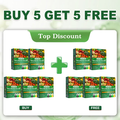 😉Don’t go just yet — the Vita Fruit & Veggie Essential Nutrition Patch plus the NANO Patch = even better results!