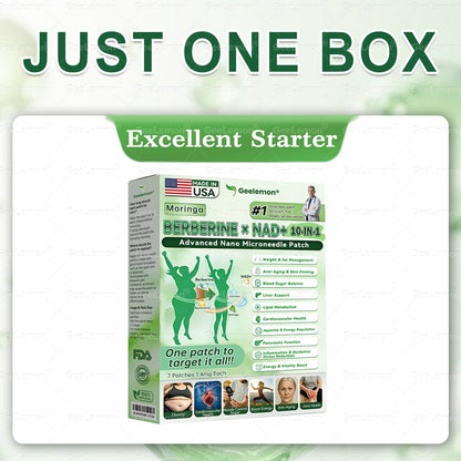 𝐀𝐌𝐙𝐊𝐄𝐄𝐏® 𝐌𝐨𝐫𝐢𝗻𝗴𝗮 · 𝐁𝐞𝐫𝐛𝗲𝗿𝗶𝗻𝗲 × 𝗡𝗔𝗗+ 𝟏𝟎 𝐢𝐧 𝟏 𝐀𝐝𝐯𝐚𝐧𝐜𝐞𝐝 𝗡𝗮𝗻𝗼 𝗠𝗶𝗰𝗿𝗼𝗻𝐞𝐞𝐝𝐥𝐞 𝐏𝐚𝐭𝗰𝗵(Just once a day, visible changes in 7 days) 🎉For obesity, cardiovascular health, diabetes, sleep apnea, thyroid gland, intestinal health, joint problems and more