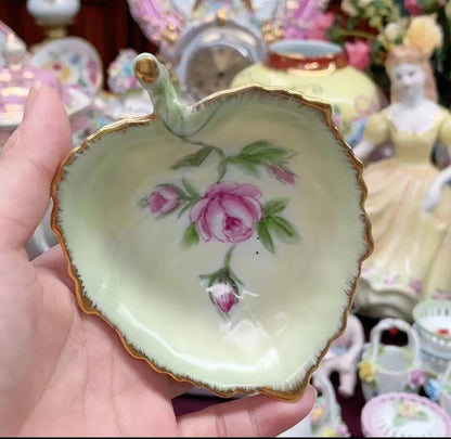 Ceramics Flower Jewelry Storage Box Vase Teapot Flower Basket Jewelry Case Storage Jewelry Organizer Display Home Decor Ornament