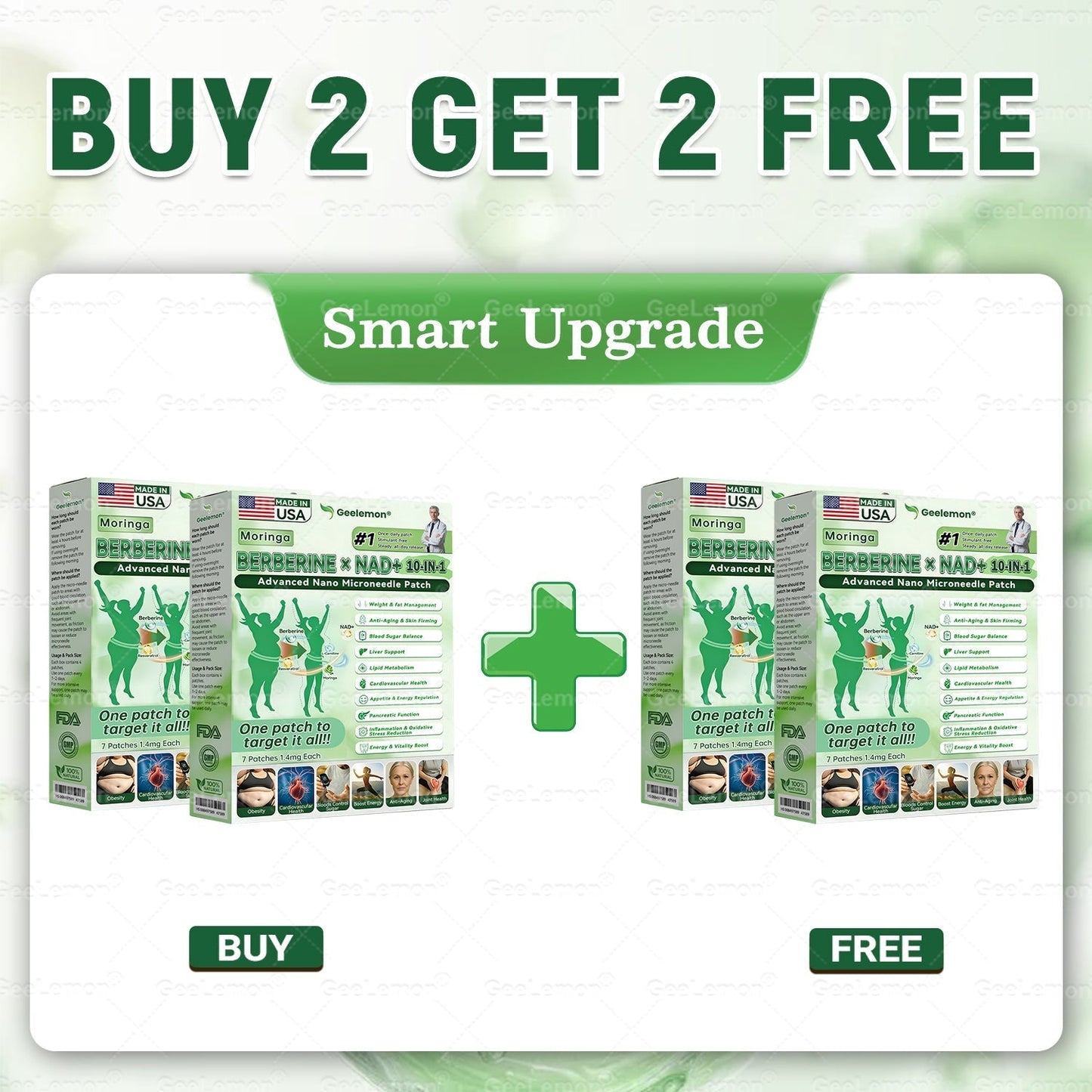 𝐀𝐌𝐙𝐊𝐄𝐄𝐏® 𝐌𝐨𝐫𝐢𝗻𝗴𝗮 · 𝐁𝐞𝐫𝐛𝗲𝗿𝗶𝗻𝗲 × 𝗡𝗔𝗗+ 𝟏𝟎 𝐢𝐧 𝟏 𝐀𝐝𝐯𝐚𝐧𝐜𝐞𝐝 𝗡𝗮𝗻𝗼 𝗠𝗶𝗰𝗿𝗼𝗻𝐞𝐞𝐝𝐥𝐞 𝐏𝐚𝐭𝗰𝗵(Just once a day, visible changes in 7 days) 🎉For obesity, cardiovascular health, diabetes, sleep apnea, thyroid gland, intestinal health, joint problems and more
